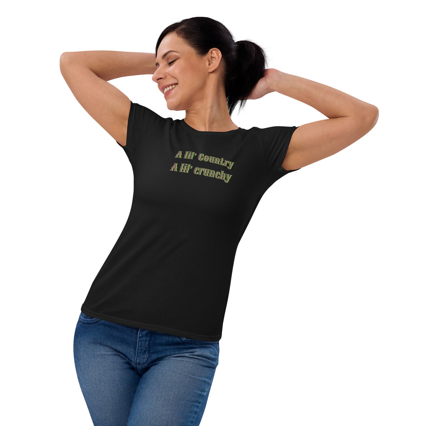 Lil Country Lil Crunchy Women's short sleeve t-shirt