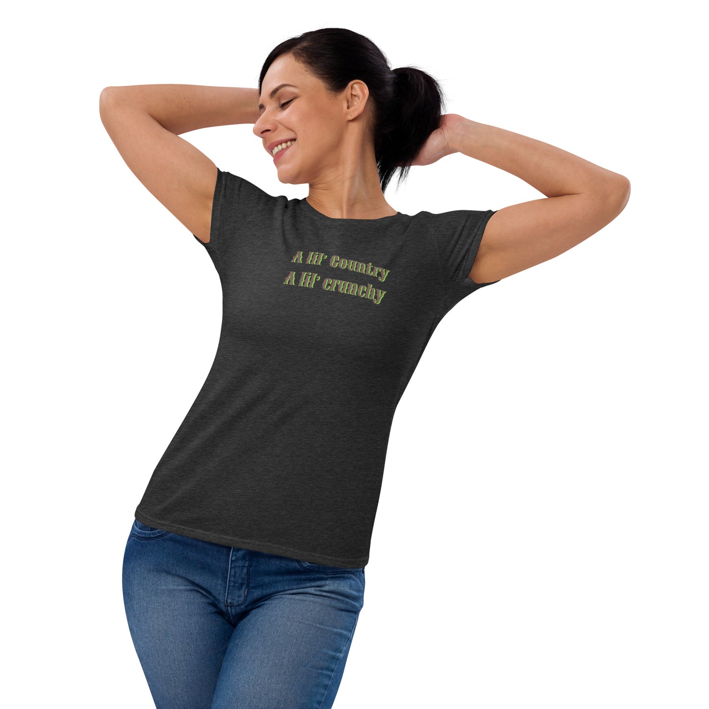 Lil Country Lil Crunchy Women's short sleeve t-shirt